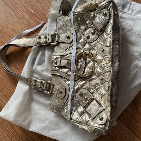 Metallic vintage guess Quilted Handbag - Picture 11 of 12